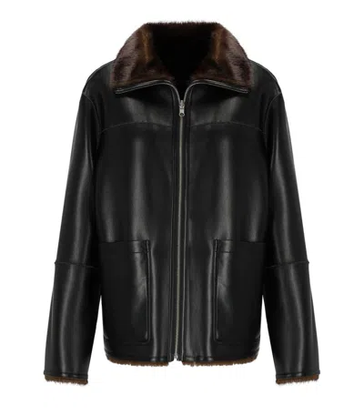 Stand Studio Brella Black Reversible Jacket