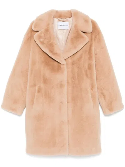 Stand Studio Marla Coat In Neutrals
