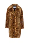 Stand Studio Camille Cocoon Coat In Brown