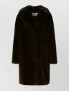 Stand Studio Teddy Camille Brown Faux Fur Jacket