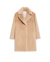 Stand Studio Cappotto Camille Cocoon Beige In Neutral