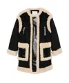Stand Studio Cerise Coat In Black