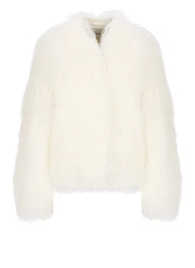 Stand Studio Charlotte Fur In White