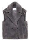 Stand Studio Structured Grey Jacket With Classic Silhouette In Multi