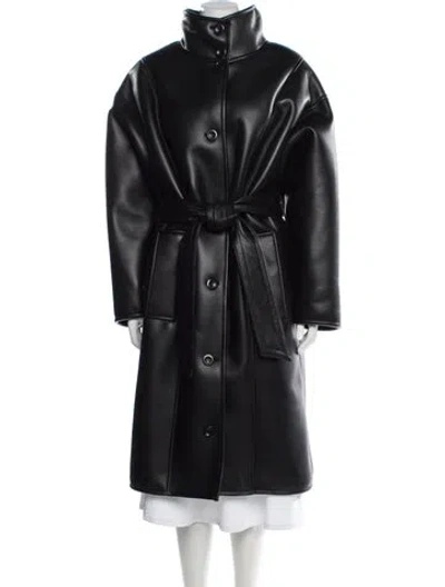 Pre-owned Stand Studio Coat In Black