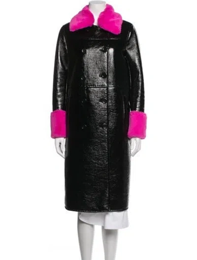 Pre-owned Stand Studio Coat In Black