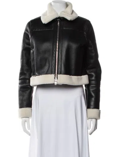 Pre-owned Stand Studio Coat In Black