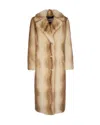 Stand Studio Cappotto Nora Electric Red In Brown