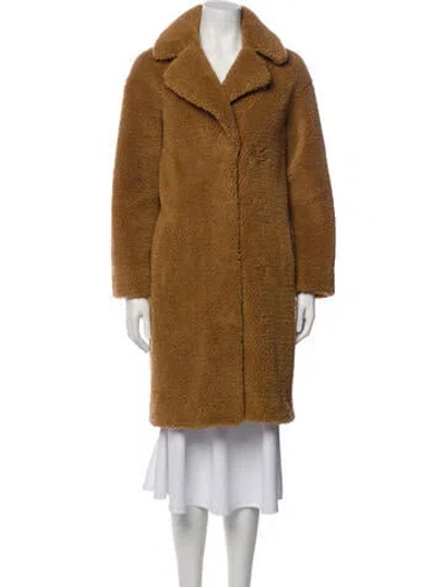 Pre-owned Stand Studio Coat In Brown
