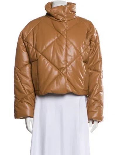 Pre-owned Stand Studio Coat In Brown