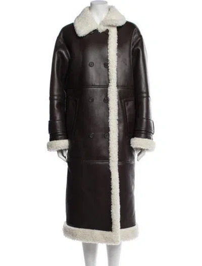 Pre-owned Stand Studio Coat In Brown