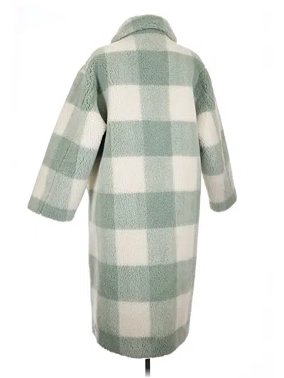 Pre-owned Stand Studio Coat In Green