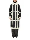 Stand Studio Patrice Faux Leather Coat In Black