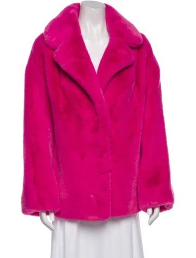 Pre-owned Stand Studio Coat In Pink