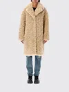 Stand Studio 'camille' Faux Fur Coat In Neutral