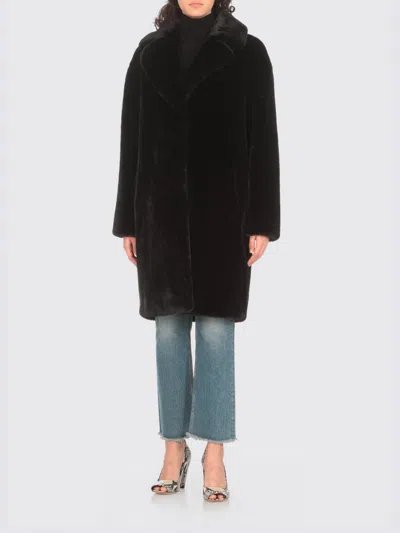 Stand Studio Coat  Woman Color Black In Schwarz