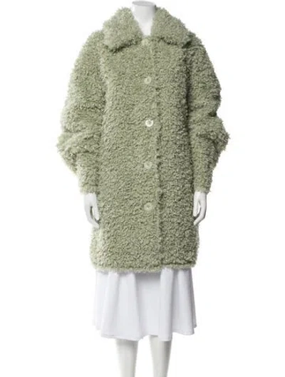 Pre-owned Stand Studio Coat W/ Tags In Green