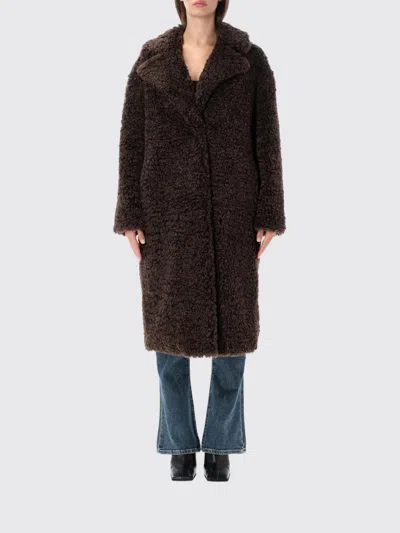 Stand Studio Coat Woman Color Brown