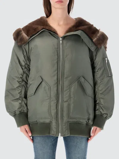 Stand Studio Coat Woman Color Sage