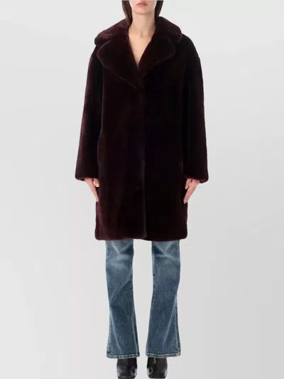Stand Studio Cocoon Faux Fur Coat