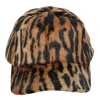 Stand Studio Cyrene Animalier Faux-fur Cap In Multi