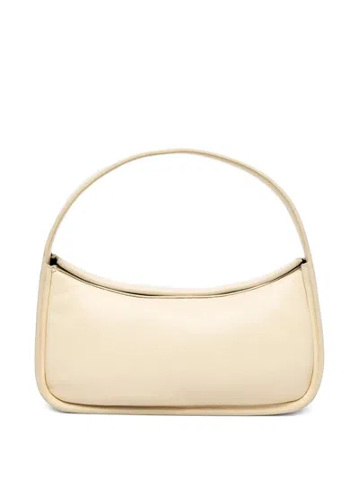 Stand Studio Dakota Logo-detail Shoulder Bag In Nude