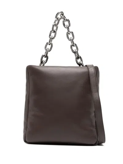 Stand Studio Dallas Lambskin Bag In Brown