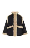 Stand Studio Dorothy Faux-fur Trim Down Puffer Jacket In Black