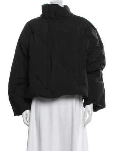 Pre-owned Stand Studio Down Coat In Black