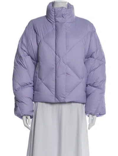 Pre-owned Stand Studio Down Down Jacket W/ Tags In Purple