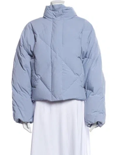 Pre-owned Stand Studio Down Jacket In Blue