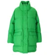 Stand Studio Mid-length Edna Coat In Green