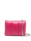 Stand Studio Ery Panel Leather Crossbody Bag In Rosa
