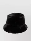 Stand Studio Faux Fur Bucket Hat With Dropped Narrow Brim