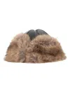 Stand Studio Sable Faux Fur Hat In Brown