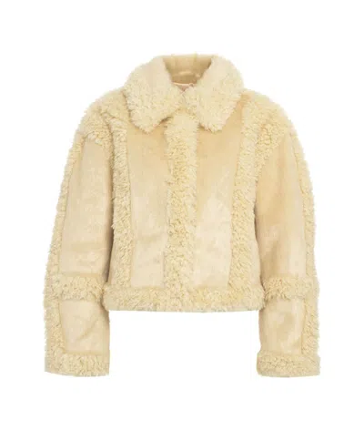 Stand Studio Stand Coats In Beige