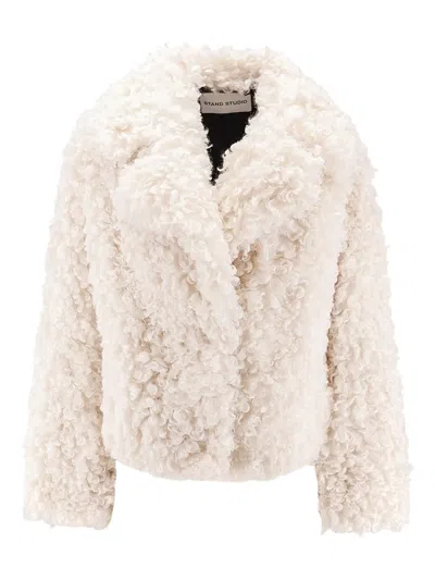 STAND STUDIO FAUX-FUR JACKET