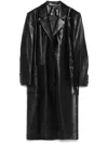 STAND STUDIO FAUX-LEATHER COAT