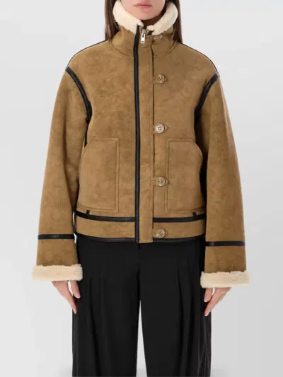 Stand Studio Faux Shearling Jacket