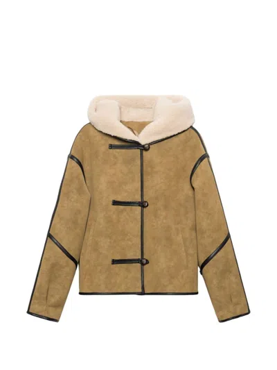 Stand Studio Fia Jacket In Beige