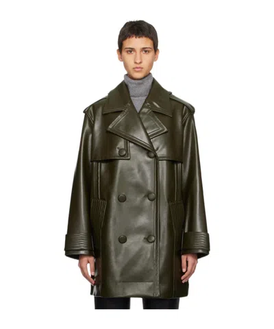 Stand Studio Flora Long-sleeved Windbreaker In Black