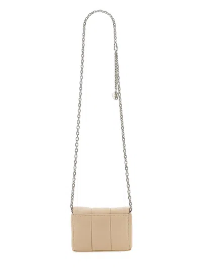Stand Studio Full-grain Leather Shoulder Bag In Ivory