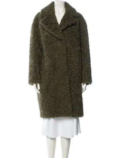 Pre-owned Stand Studio Fur Faux Fur Coat In Multi