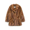 Stand Studio Notched-lapel Jacket In Brown