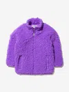 STAND STUDIO GIRLS FAUX FUR AZALEA MINI JACKET 6 YRS PURPLE