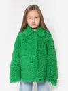 Stand Studio Gwen Teddy Coat In Green