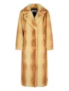Stand Studio Gradient Effect Nora Coat In Neutral