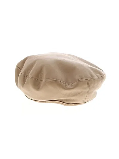Pre-owned Stand Studio Hat In Tan