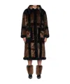 Stand Studio Hayden Oversize Faux Fur Coat In Black