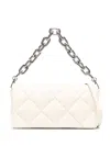 Stand Studio Hera Quilted Leather Shoulder Bag In Neutral